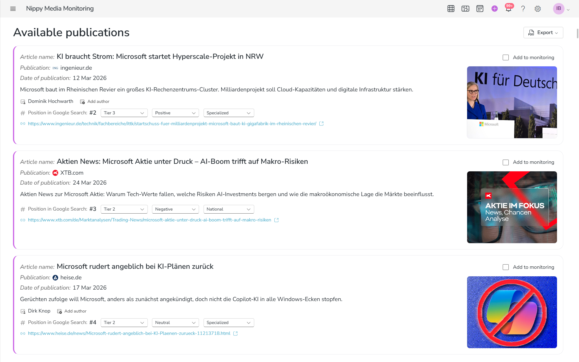 20260331 Nippy PR media monitoring results