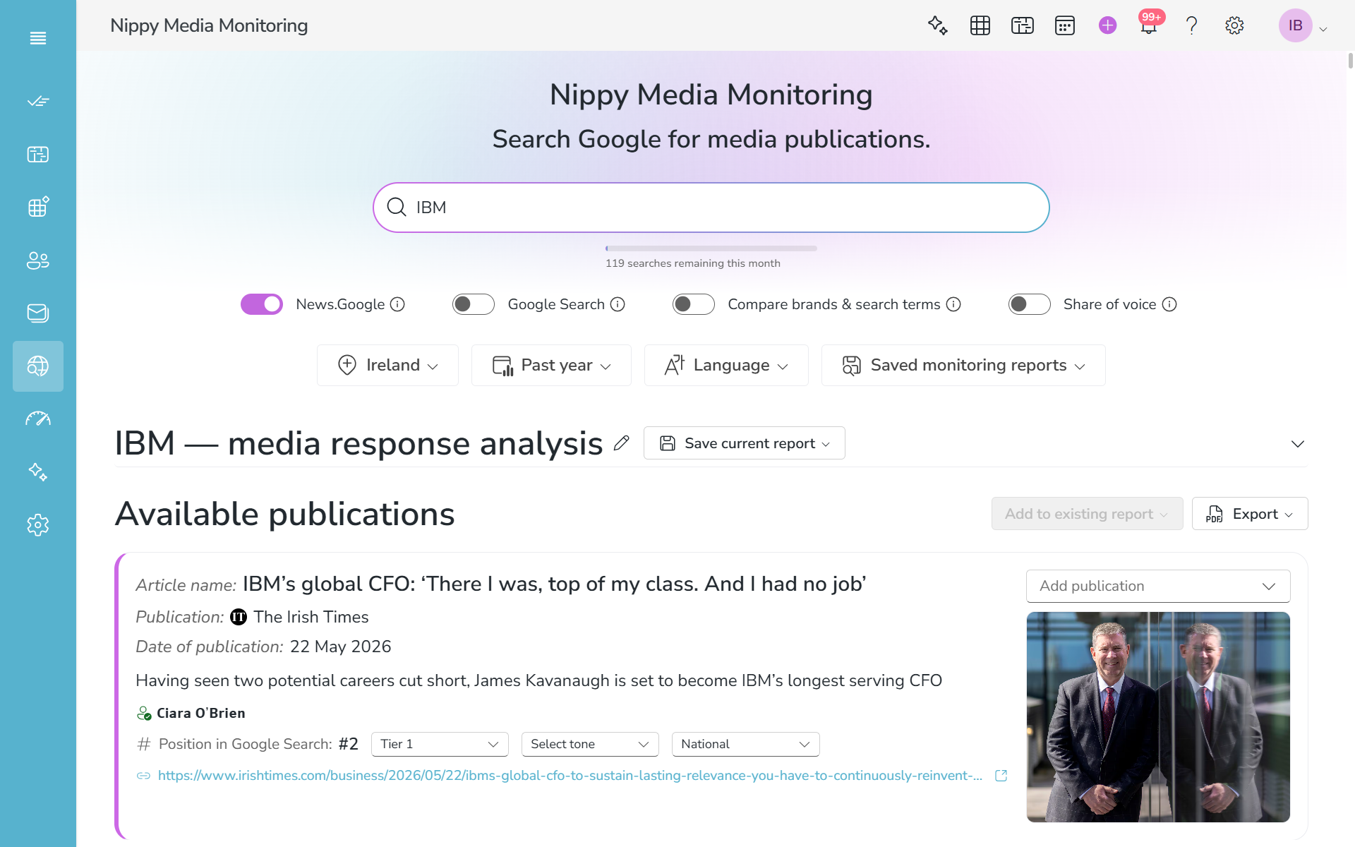 Nippy Medienbeobachtung 20260701