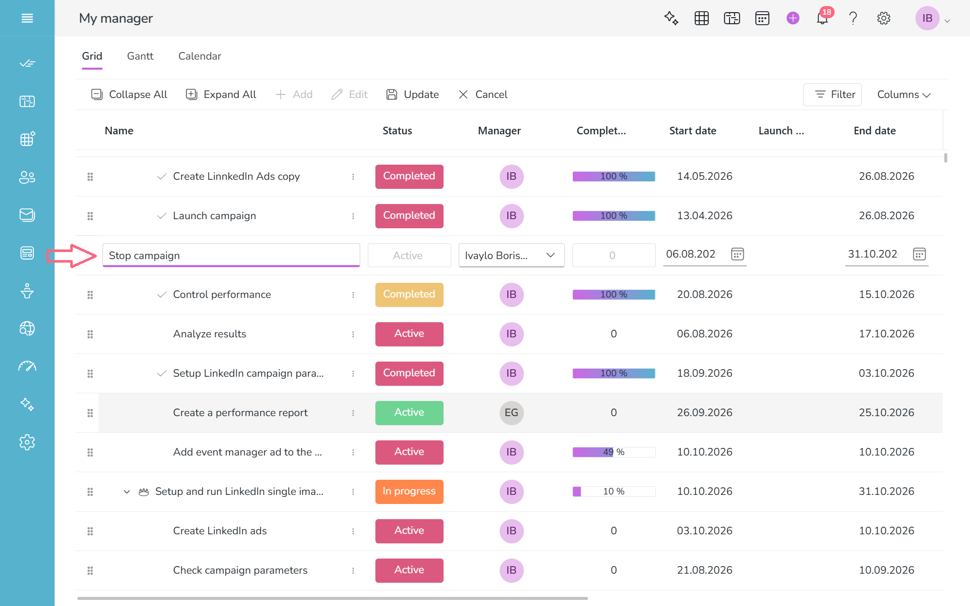 Edit tasks in Nippy PR marketer GRID 20261019 Edit tasks in Nippy PR marketer GRID 20261019
