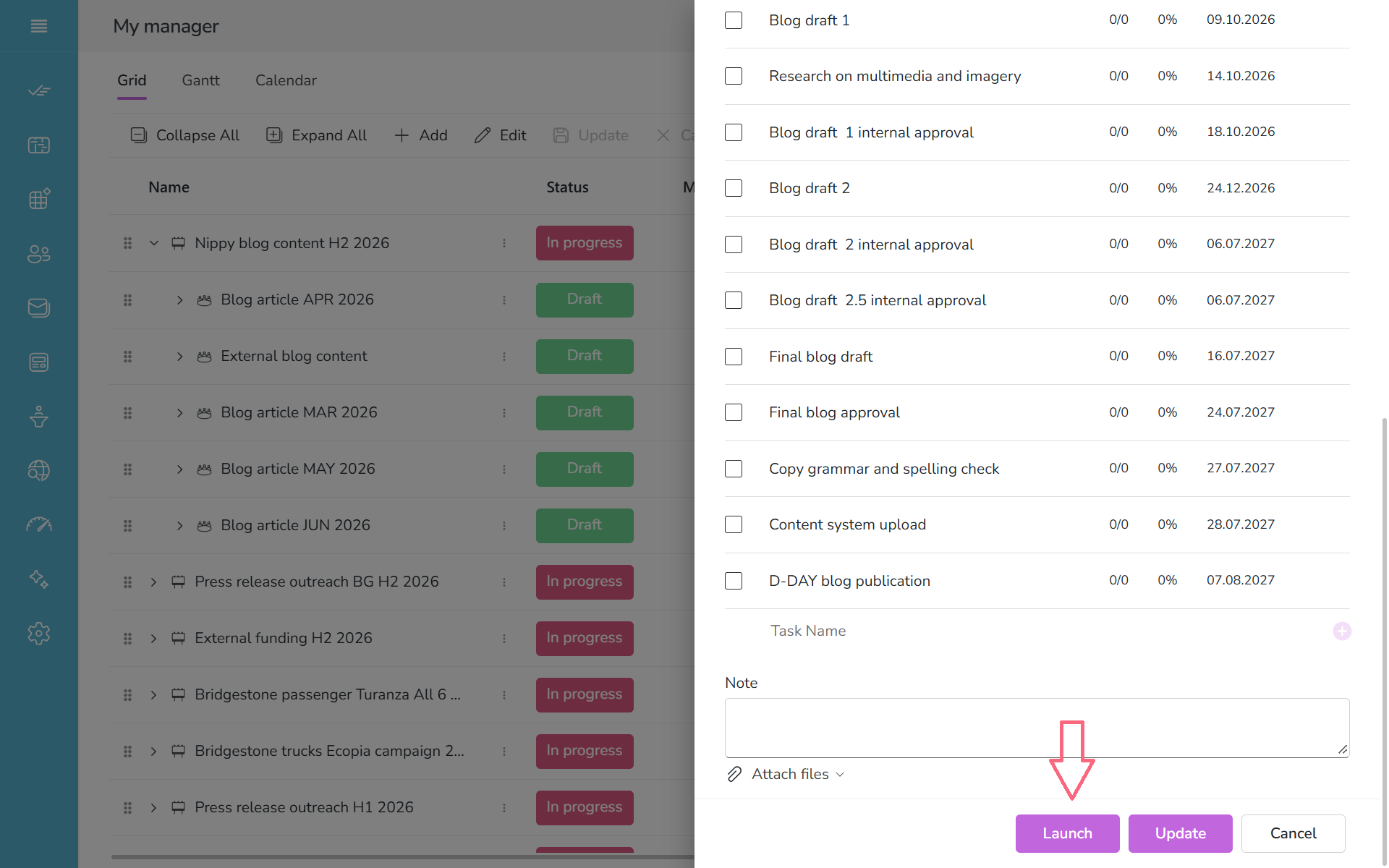Launch project in Nippy PR marketer form 20261020 Launch project in Nippy PR marketer form 20261020
